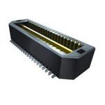Samtec QTE Series Surface Mount PCB Header, 80 Contact(s), 0.8mm Pitch, 2 Row(s), Shrouded