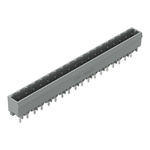 Wago 231 Series Straight Vertical/Horizontal Mount Header, 18 Contact(s), 1mm Pitch, 1 Row(s), Unshrouded