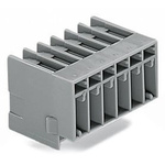 Wago 769 Series Angled PCB Mount PCB Header, 4 Contact(s), 5mm Pitch, 1 Row(s), Shrouded