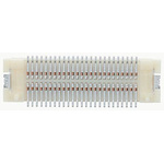 Hirose DF17 Series Straight Surface Mount PCB Header, 50 Contact(s), 0.5mm Pitch, 2 Row(s), Shrouded