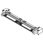 Samtec Q Rate QRM8 Series Straight Through Hole PCB Header, 104 Contact(s), 0.8mm Pitch, 2 Row(s), Shrouded