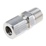 RS PRO Thermocouple Compression Fitting for use with Thermocouple With 8mm Probe Diameter, 1/4 NPT