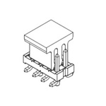 Molex Milli-Grid Series Straight Surface Mount PCB Header, 12 Contact(s), 2.0mm Pitch, 2 Row(s), Shrouded