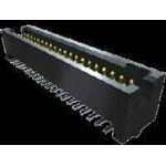 Samtec TFM Series Straight Through Hole PCB Header, 20 Contact(s), 1.27mm Pitch, 2 Row(s), Shrouded