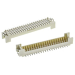 Hirose DF13 Series Straight Surface Mount PCB Header, 40 Contact(s), 1.25mm Pitch, 2 Row(s), Shrouded