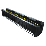 Samtec TFML Series Right Angle PCB Header, 14 Contact(s), 1.27mm Pitch, Shrouded