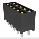 Samtec IPT1 Series Straight Through Hole PCB Header, 50 Contact(s), 2.54mm Pitch, 2 Row(s), Shrouded