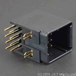 JST JFA J2000 Series Right Angle PCB Header, 8 Contact(s), 2.5mm Pitch, 2 Row(s), Shrouded
