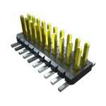 Samtec FTM Series Vertical Pin Header, 14 Contact(s), 1.0mm Pitch, 2 Row(s), Unshrouded