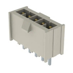 Samtec IPL1 Series Vertical Surface Mount PCB Header, 5 Contact(s), 2.54mm Pitch, 1 Row(s), Shrouded