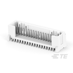 TE Connectivity MICRO CT Series Straight Board Mount PCB Header, 18 Contact(s), 1.2mm Pitch, 1 Row(s)