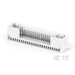 TE Connectivity MICRO CT Series Straight Board Mount PCB Header, 24 Contact(s), 1.2mm Pitch, 1 Row(s)