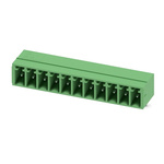 Phoenix Contact MC Series Straight PCB Header, 11 Contact(s), 3.5mm Pitch, 1 Row(s)
