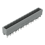 Wago 231 Series Straight Vertical/Horizontal Mount Header, 13 Contact(s), 1mm Pitch, 1 Row(s), Unshrouded
