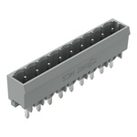 Wago 231 Series Straight PCB Mount PCB Header, 9 Contact(s), 5mm Pitch, 1 Row(s), Shrouded