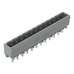 Wago 231 Series Straight PCB Mount PCB Header, 12 Contact(s), 5mm Pitch, 1 Row(s), Shrouded