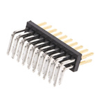 HARWIN Archer M50 Series Right Angle Through Hole Pin Header, 20 Contact(s), 1.27mm Pitch, 2 Row(s), Unshrouded