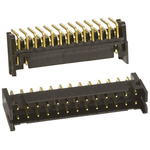 Hirose DF11 Series Right Angle Through Hole PCB Header, 26 Contact(s), 2.0mm Pitch, 2 Row(s), Shrouded