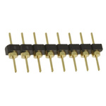 Samtec BBL Series Straight Through Hole Pin Header, 8 Contact(s), 2.54mm Pitch, 1 Row(s), Unshrouded
