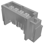 Samtec IP5 Series Right Angle Through Hole PCB Header, 4 Contact(s), 4.0mm Pitch, 1 Row(s), Shrouded