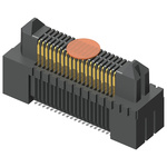 Samtec ERM5 Series Straight Surface Mount PCB Header, 80 Contact(s), 0.5mm Pitch, 2 Row(s), Shrouded