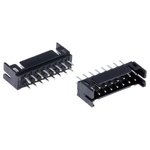 Hirose DF11 Series Straight Through Hole PCB Header, 16 Contact(s), 2.0mm Pitch, 2 Row(s), Shrouded