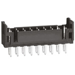 Hirose DF11 Series Straight Through Hole PCB Header, 18 Contact(s), 2.0mm Pitch, 2 Row(s), Shrouded