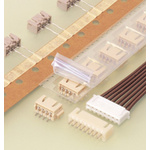 JST XH Series Straight Through Hole PCB Header, 1 Contact(s), 1 Row(s), Shrouded