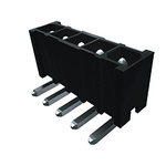 Samtec IPBT Series Straight Through Hole PCB Header, 4 Contact(s), 4.19mm Pitch, 2 Row(s), Shrouded