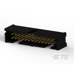TE Connectivity Straight Through Hole PCB Header, 26 Contact(s), 2.54mm Pitch, 2 Row(s), Shrouded