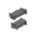 Hirose DF11 Series Through Hole PCB Header, 4 Contact(s), 2.0mm Pitch, 2 Row(s), Shrouded