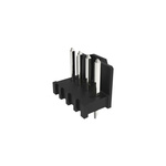 Molex KK Plus Series Straight Through Hole Pin Header, 4 Contact(s), 3.96mm Pitch, 1 Row(s), Unshrouded