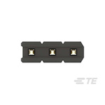 TE Connectivity AMPMODU Series Straight Through Hole Pin Header, 4 Contact(s), 2.0mm Pitch, 1 Row(s), Unshrouded