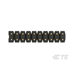 TE Connectivity AMPMODU Series Straight Through Hole Pin Header, 12 Contact(s), 2.0mm Pitch, 2 Row(s), Unshrouded