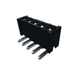 Samtec IPBT Series Right Angle Through Hole PCB Header, 6 Contact(s), 4.19mm Pitch, 2 Row(s), Shrouded