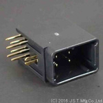 JST JFA J2000 Series Right Angle PCB Header, 6 Contact(s), 2.5mm Pitch, 2 Row(s), Shrouded