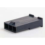 Molex Mini-Fit Jr. Series Horizontal Through Hole PCB Header, 3 Contact(s), 4.2mm Pitch, 1 Row(s), Shrouded