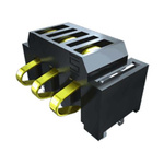 Samtec SIR1 Series Right Angle PCB Header, 3 Contact(s), 2.54mm Pitch, 1 Row(s), Shrouded