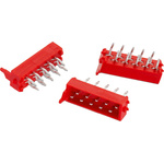 Wurth Elektronik WR-MM Series Straight PCB Header, 24 Contact(s), 2.54mm Pitch, 2 Row(s), Shrouded