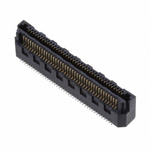 Samtec LSS Series Horizontal Surface Mount PCB Header, 80 Contact(s), 0.635mm Pitch, 2 Row(s), Shrouded