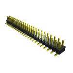 Samtec TMMH Series Vertical Pin Header, 10 Contact(s), 2.0mm Pitch, 2 Row(s), Unshrouded