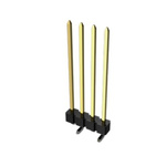 Amphenol Communications Solutions Bergstik Series Surface Mount Pin Header, 4 Contact(s), 2.54mm Pitch, 1 Row(s),