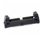 Samtec EHF Series PCB Header, 34 Contact(s), 1.27mm Pitch, 2 Row(s), Shrouded