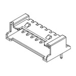 Molex 35363 Series PCB Header, 6 Contact(s), 2mm Pitch, 1 Row(s)