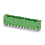 Phoenix Contact MSTBV Series Straight PCB Header, 10 Contact(s), 5.08mm Pitch, 1 Row(s)