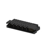 TE Connectivity 23911 Series Right Angle Through Hole PCB Header, 32 Contact(s), 2mm Pitch, Shrouded