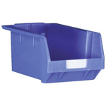 RS PRO PP Storage Bin Storage Bin, 180mm x 239mm, Blue