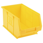 RS PRO PP Storage Bin Storage Bin, 130mm x 150mm, Yellow