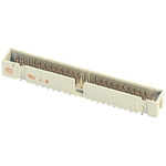 HARTING SEK 18 Series Straight Through Hole PCB Header, 60 Contact(s), 2.54mm Pitch, 2 Row(s), Shrouded