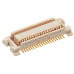 Molex SlimStack Series Straight Surface Mount PCB Header, 34 Contact(s), 0.5mm Pitch, 2 Row(s), Shrouded